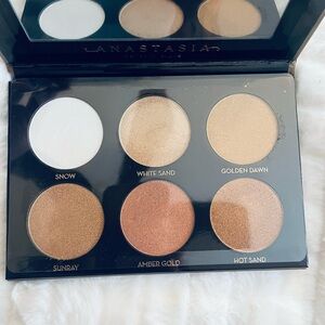 Anastasia Beverly Hills highlighter palette.